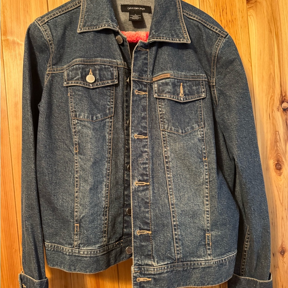 Calvin Klein Jeans Blue Lightweight Denim Jacket